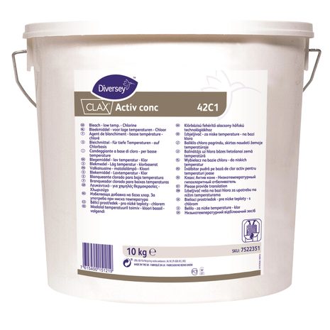 Sredstvo za beljenje CLAX Activ conc 42C1, sredstvo v prahu, 10 kg