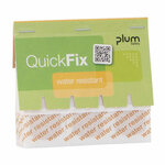 Obliži QuickFix Water Resistant, polnilo, vodoodporni, 45 kos/zav, Plum