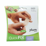 Obliži QuickFix Mini Elastic Fabric, elastični, 30 kos/zav, Plum
