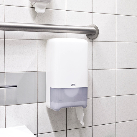Idealen za zmerno in zelo obiskane toaletne prostore. Sistem je učinkovit in ima preprosto polnjenje. 