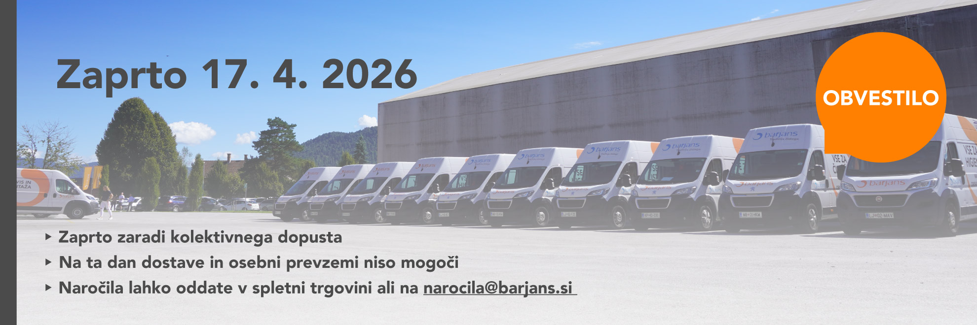 Banner kolektivni dopust 17. 4. 2026