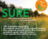 Surer biolosko razgradljiva cistila 62