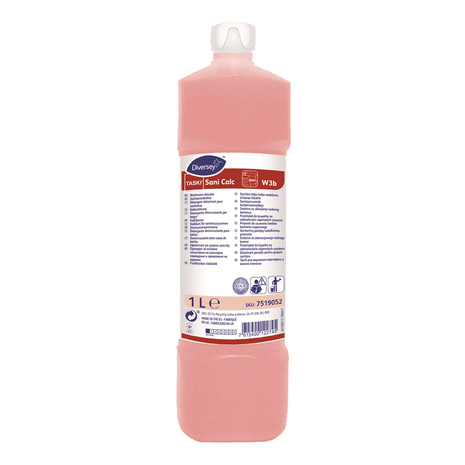 Čistilo za občasno čiščenje sanitarij TASKI Sani Calc, za vodni kamen, 1 L
