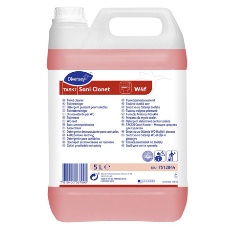 Čistilo za wc školjke TASKI Sani Clonet, 5 L