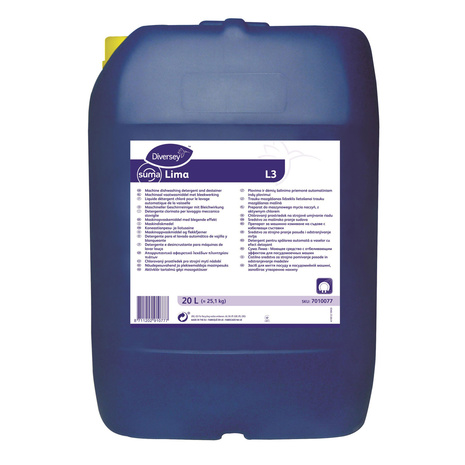 Čistilo za strojno pomivanje Suma Lima L3, 25 kg