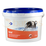 Čistilo za obloge na posodah TOTAL, v prahu, 5 kg