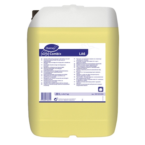 Čistilo za strojno pomivanje Suma Combi+ SP LA6, z izpiralnim sredstvom, 25 kg