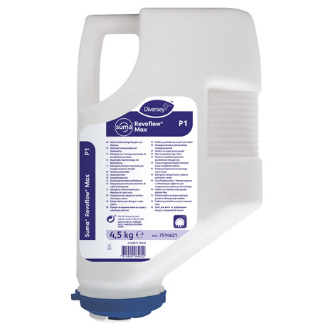 Čistilo za strojno pomivanje Suma Revoflow Ma P1, v prahu, za mehko vodo, 4,5 kg