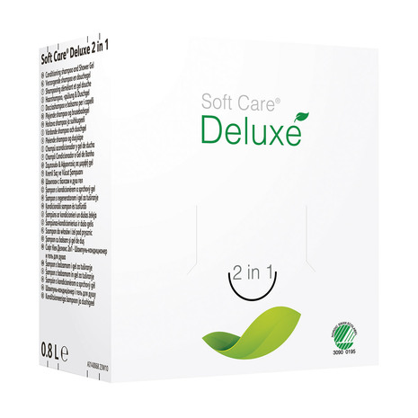 Tekoče milo v kartuši 0,8 L, Soft Care Deluxe 2in1, H2