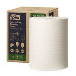 KRPE netkane, čistilne, Tork Heavy-Duty Combi, v roli, bele, 106 m, W1/W2/W3