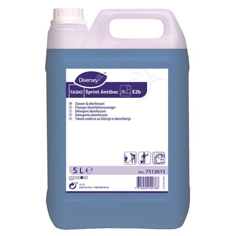Čistilo za površine in dezinfekcija TASKI Sprint Antibac, 5 L