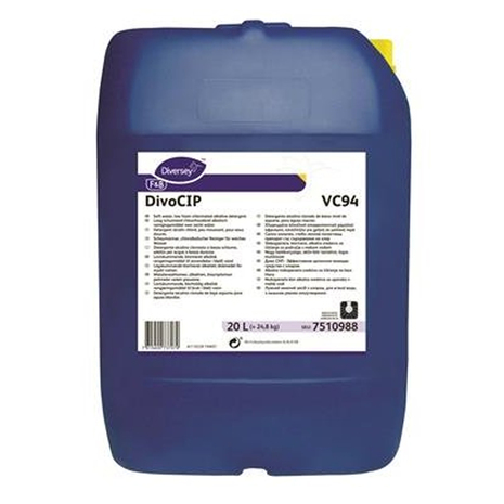 Sredstvo za prehrambeno industrijo DivoCIP VC94, za CIP čiščenje, 20 L