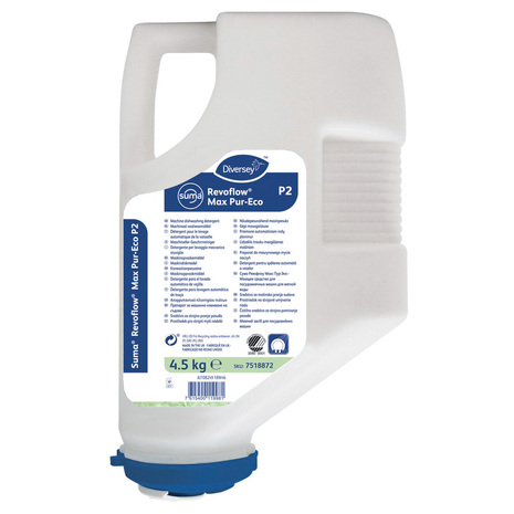 Čistilo za strojno pomivanje Suma Revoflow Max Pur- Eco P2, v prahu, 4,5 kg