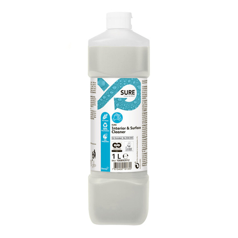 Čistilo za površine SURE® Interior & Surface cleaner, na rastlinski osnovi, 1 L