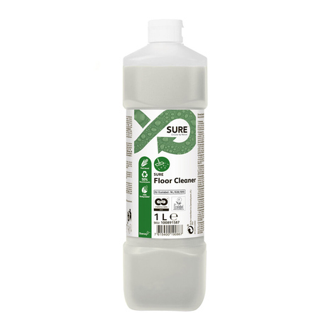 Čistilo za trda tla SURE® Floor Cleaner, na rastlinski osnovi, 1 L