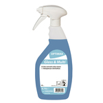Čistilo za steklo OPTIMAX Glass & Multi, z razpršilko, 750 ml
