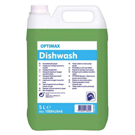 Čistilo za ročno pomivanje OPTIMAX Dishwash, 5 L