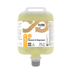 Čistilo za maščobe SURE® Cleaner & Degreaser, na rastlinski osnovi, za Divermite, 2 L