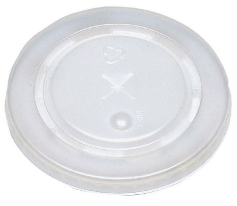 Pokrovi za lončke za kavo, 360-480 ml, z luknjo, prozorni, PET, 100 kos/pak