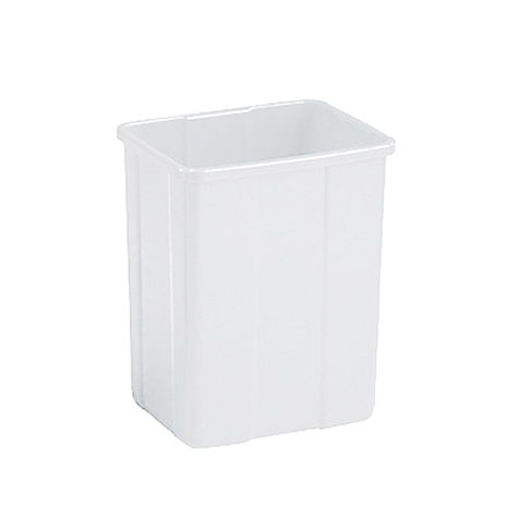 KOŠ 12 L, PATTY, bel, brez pokrova
