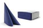 SERVIETE 40 x 40 cm, temno modre, AIRLAID, 50 kos/pak