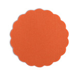 Okrogli PODSTAVKI, fi 9 cm, ORANŽNI, za pijačo, AIRLAID, 500 kos/pak