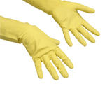 ROKAVICE Contract, latex, velikost M, fine, tanjše, rumene