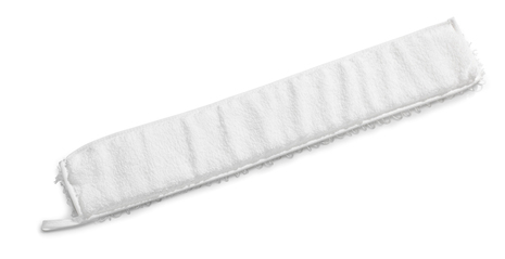 KRPA za omelo SPILLO in SNAKE, 40 cm, bela, mikrovlakna
