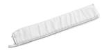 KRPA za omelo SPILLO in SNAKE, 40 cm, bela, mikrovlakna
