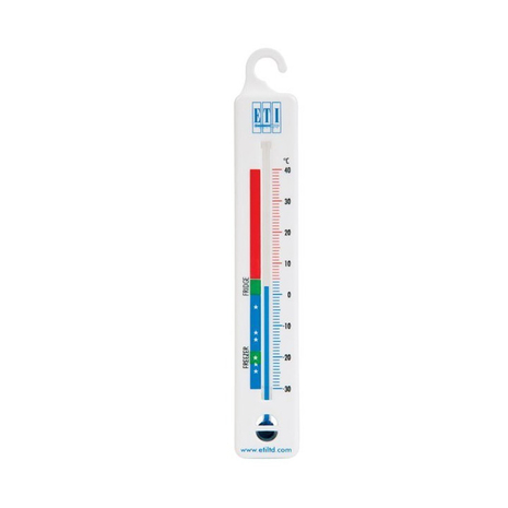 Termometer za hladilnike, vertikalni, 15 cm, ETI Code 803-000