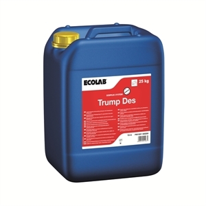 Čistilo za strojno pomivanje in dezinfekcija TRUMP DES, tekoče alkalno sredstvo, 25 kg
