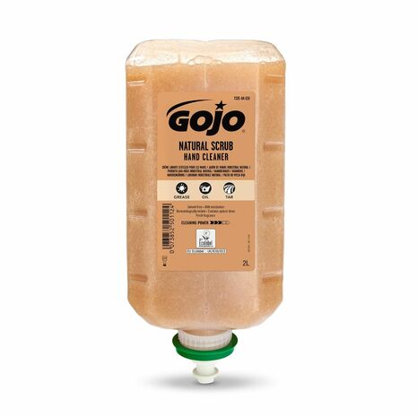 Industrijsko milo za roke GOJO Natural Scrub, v kartuši, 2 L