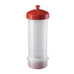 REZERVNA flaška (rezervoar) za sistem UNILAV, rdeč pokrov