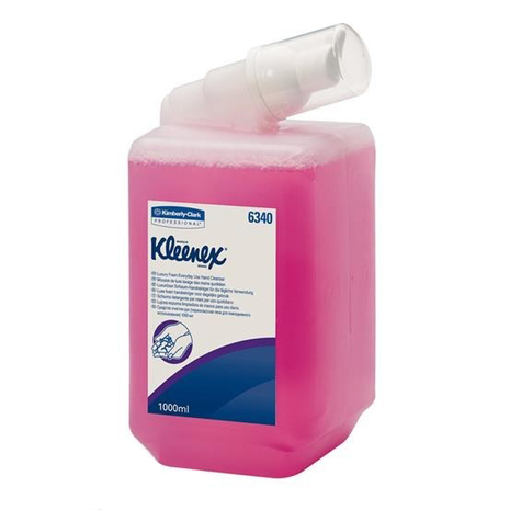 Penilno milo v kartuši 1 L, Kimberly-Clark Kleenex Luxury, roza