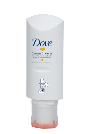 Hotelski gel za tuširanje Soft Care Dove Cream Shower, v kartuši, 300 ml