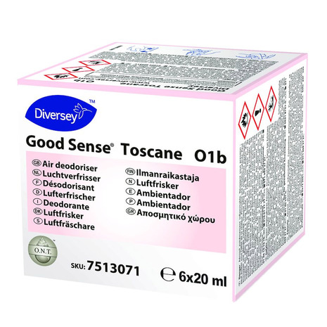 Osvežilec zraka Good Sense Toscane O1b, vonj sivke, v kartuši za dozer, 20 ml
