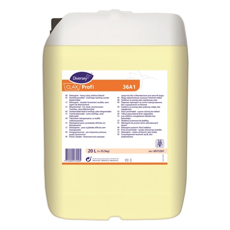Pralni detergent CLAX Profi 36A1, tekoče sredstvo, za mehko vodo, 20 L