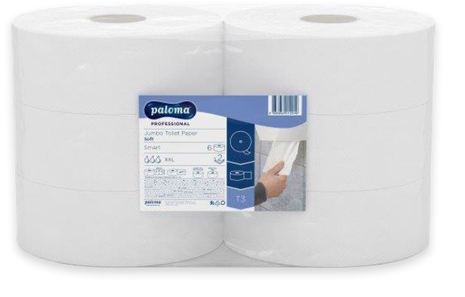 Toaletni papir JUMBO MAX, 2-slojni, Paloma Professional, 6 rol/pak
