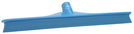 POTISKAČ vode, 60 cm, moder, z modro gumo, plastičen, HACCP, Vikan