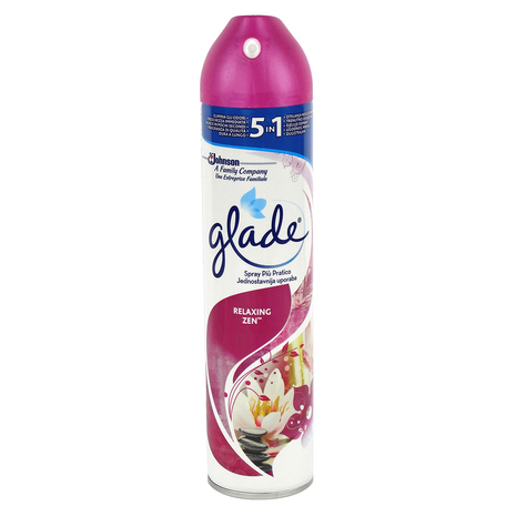 Osvežilec zraka v spreju Glade Relaxing Zen, vonj relaxing zen, 300 ml
