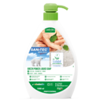Tekoče milo 1 L, LIQUID SOAP GREEN POWER, ekološko, za roke, s potisno črpalko