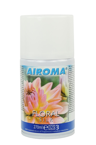 Osvežilec zraka AIROMA Floral Silk, v kartuši za dozer, 270 ml