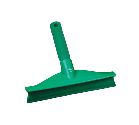 POTISKAČ vode, z ročajem, 25 cm, za sterilizacijo, ZELEN, plastičen, HACCP, Vikan