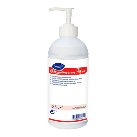 Dezinfekcija za roke Soft Care DES E Spray, 500 ml, s pumpico, H5