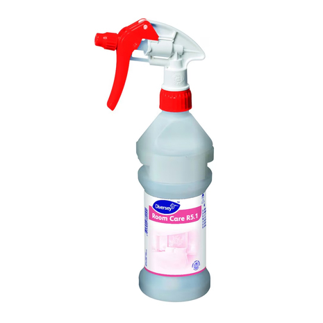 PLASTENKA 300 ml, za Diverflow, z označbo R5.1, rdeča, z razpršilko