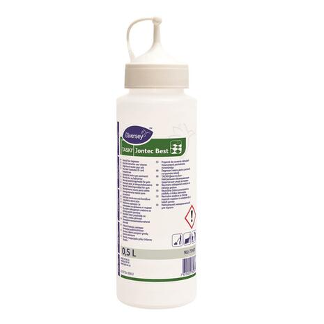 PLASTENKA 500 ml, z označbo TASKI Jontec Best, z dozirno šobo