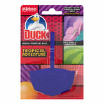 Notranja OBEŠANKA za WC školjke DUCK ActiveClean Dazzling Petals, vonj cvetja