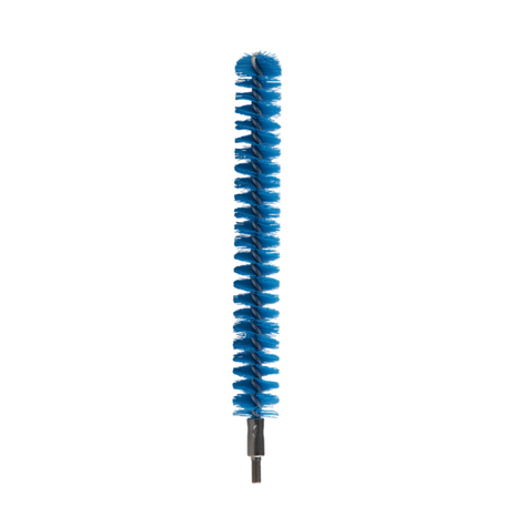 Krtača za čiščenje cevi premera 20 mm, modra, srednja, HACCP