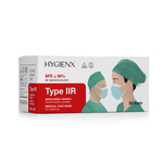 MASKA tip IIR za usta in nos, medicinska, zelena, 3-slojna, 50 kos/pak