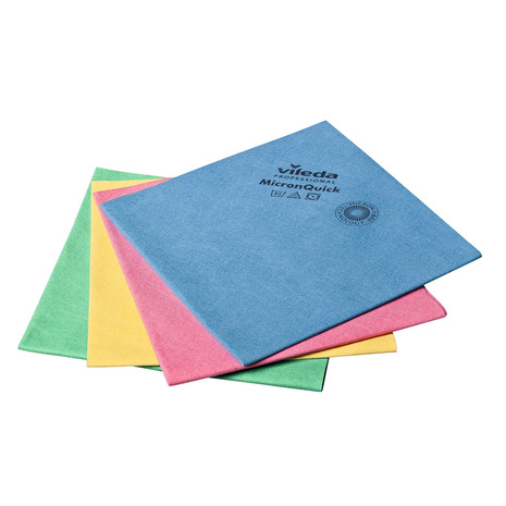 KRPA mikro netkana MICRONQUICK rumena 40 x 38 cm, 5 kos/pak, Vileda